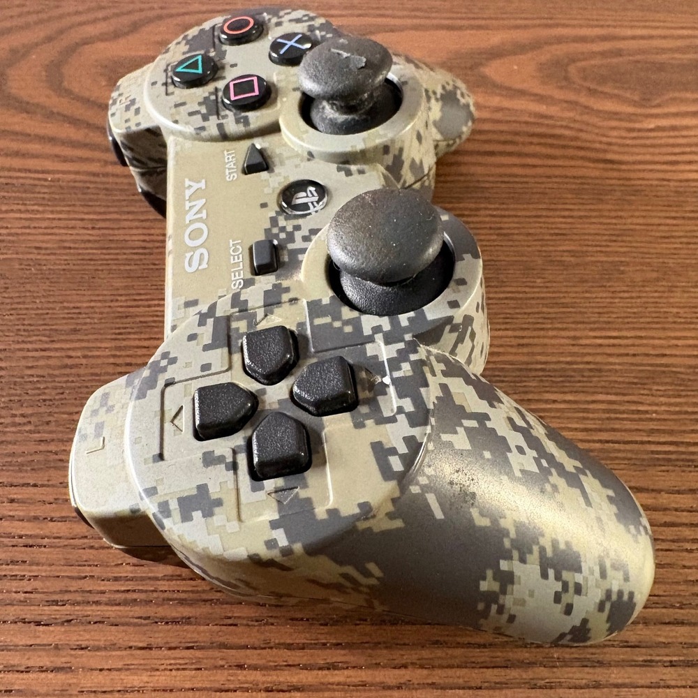 Sony DualShock 3 PS3 Controller SIXAXIS Camo CECHZC2U A1 Good Digital - Picture 3 of 9